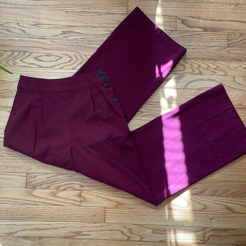 Vintage Pleated Trousers